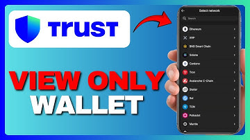 Hoe u alleen-kijken-wallets toevoegt aan Trust Wallet: voeg alleen-kijken-wallets toe in 2025!