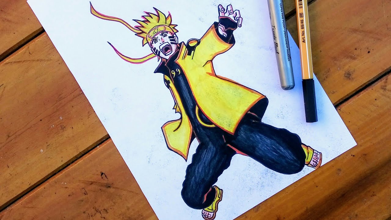 desenho do naruto rikudou sennin by desenhandotudo on DeviantArt