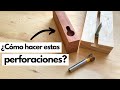 ¿Qué es la FRESA DE RANURA EN T? // Perforaciones para colgar fácil