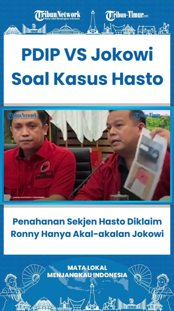 SHORT Penahanan Sekjen Hasto Diklaim Ronny Hanya Akal akalan Jokowi