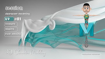 CUTE CHARACTER  UV Mapping | SESSION #1 | PART #05 | MAYA 2019