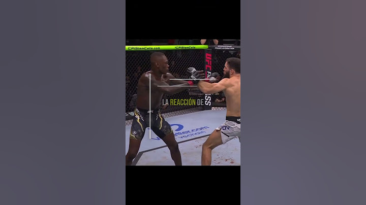UFC Análisis de Knockout - Adesanya vs Imavov