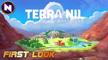 TERRA NIL 🌍 Reverse Factory Game; Saving The Planet... For Once🌲🌲🌲 | First Look/Lets Try