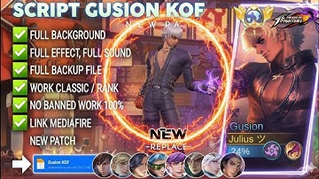NEW UPDATE!! Script Skin Gusion KOF - K