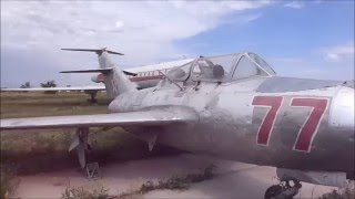Тиксинский МиГ-15УТИ в музее Дальней Авиации в Энгельсе