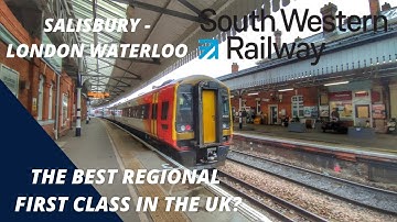 THE BEST FIRST CLASS IN THE UK? Salisbury To London Waterloo with SWR