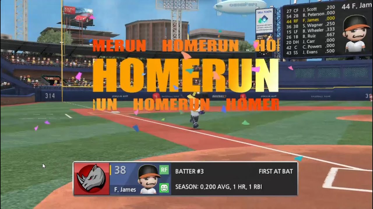 Baseball 9 Rookie III League Match 2