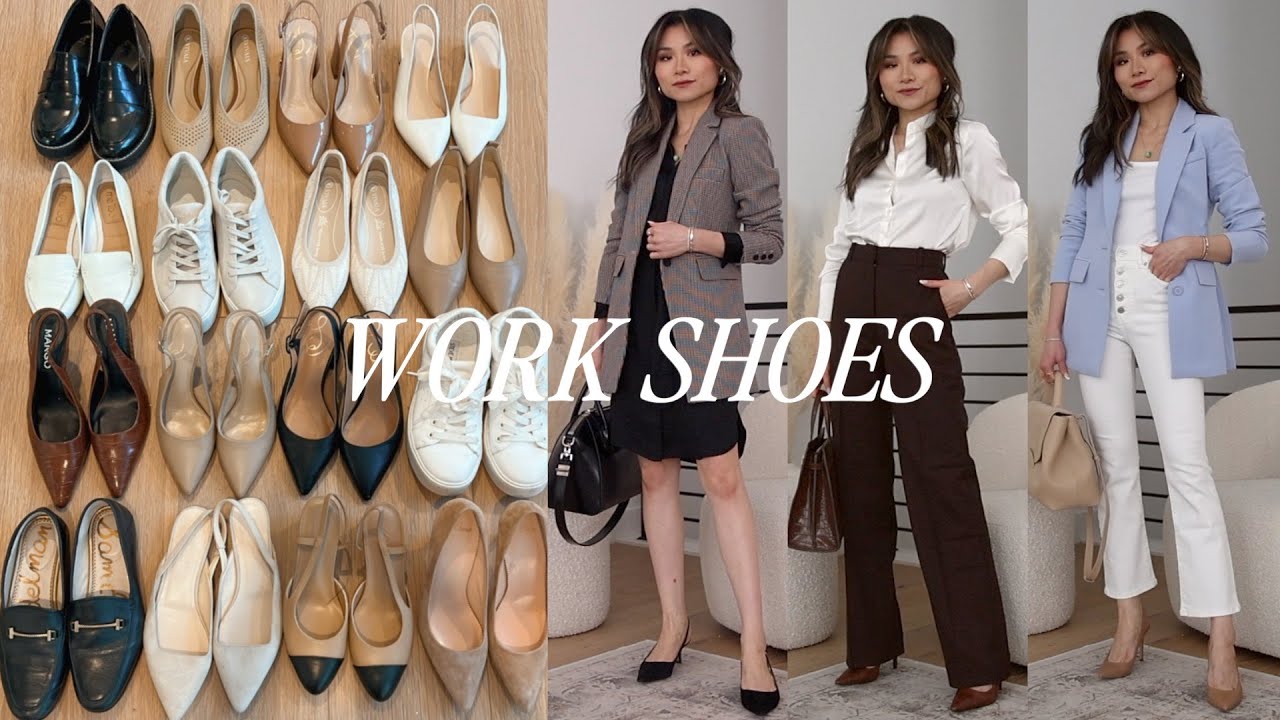 the Ultimate Work Shoe Guide ✨  Work Wear best shoes for the