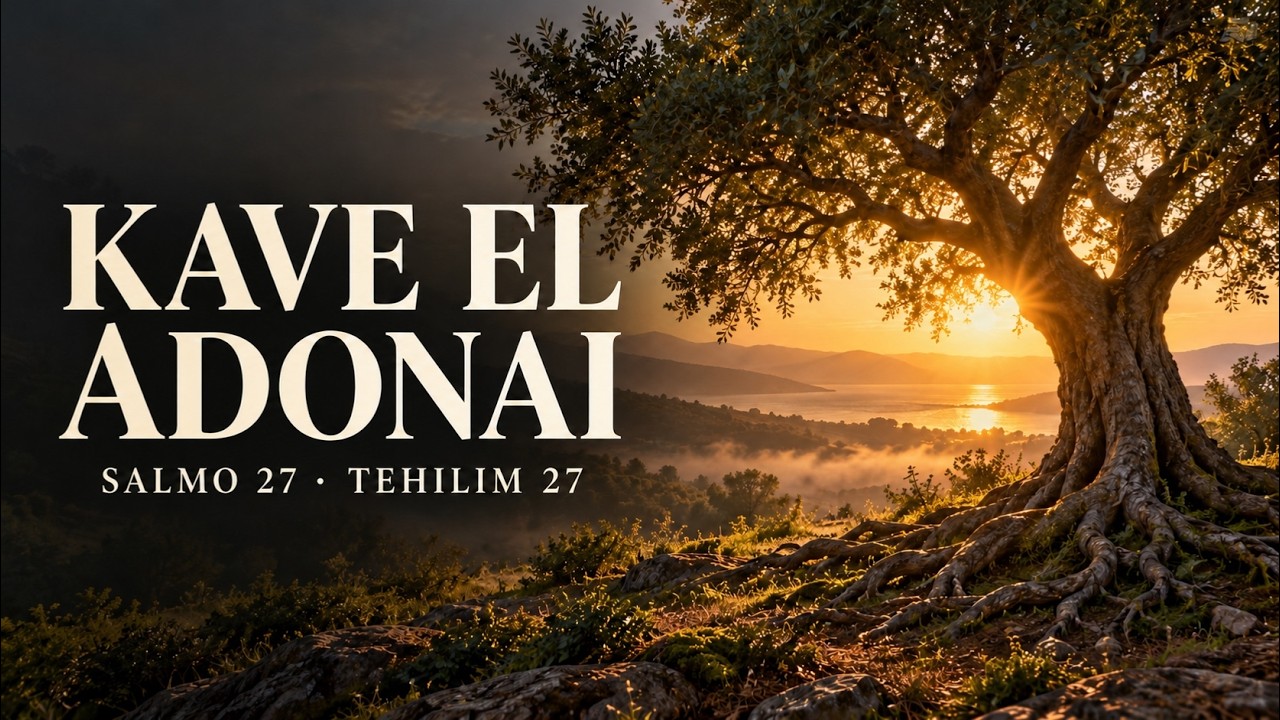 Kave El Adonai | Salmo 27 · Tehilim 27 - (Alabanza en Español y Hebreo) - F4ST
