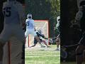 Manhattan Men’s Lacrosse goalie with an insane kick save at the Nick Colleluori Classic at Hofstra.