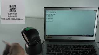 2D Qr Code Barcode Reader Hands-Free Omni-Directional Presentation Barcode Scanner With USB Cable screenshot 4