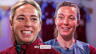 Rachel Corsie interviews teammate Jordan Nobbs 😂 | Inside Aston Villa