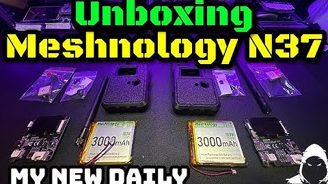 Unboxing van de Meshnology N37 Wio Tracker L1 (LoRa + GPS) Nieuwe dagelijkse gadget!