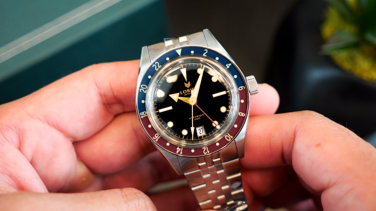 Lorier Hyperion GMT Miyota 9075 - Unboxing - YouTube