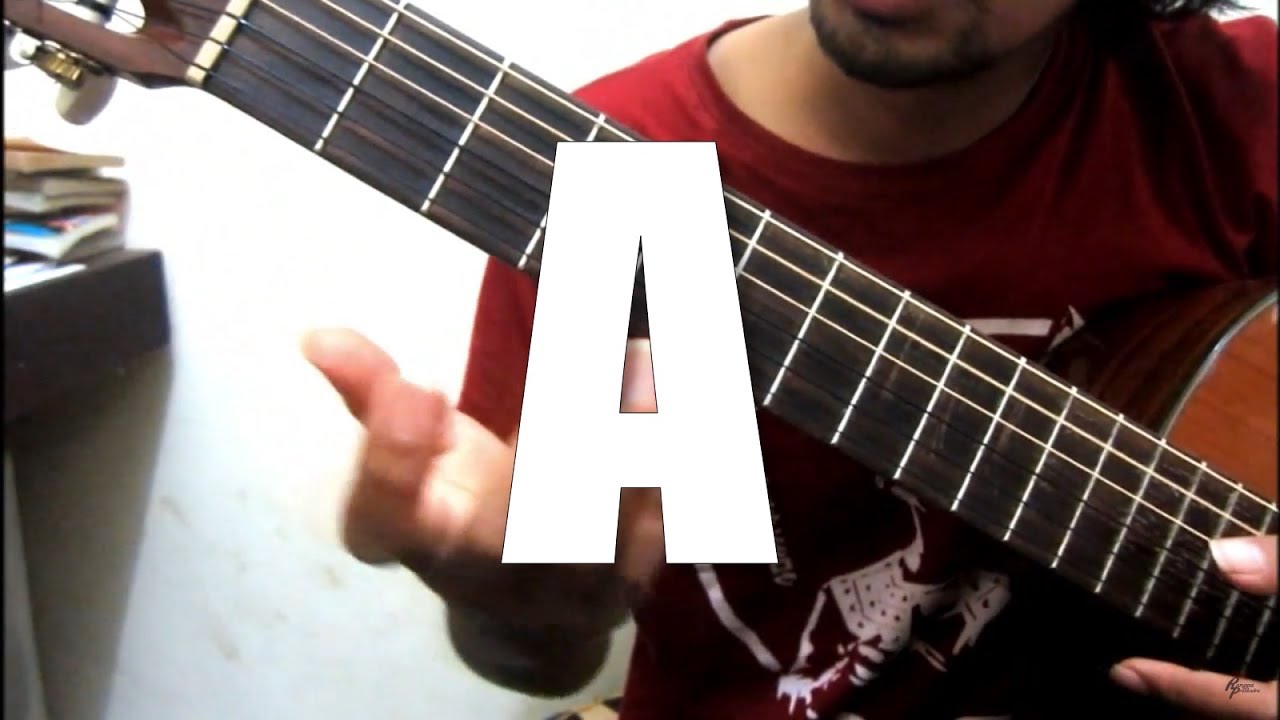 Chord A - Belajar Kunci Gitar