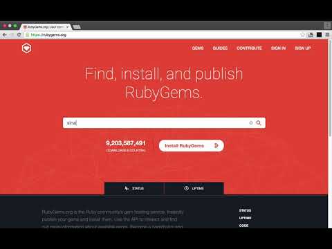 RUBY PROGRAMLAMA Gem Aramak ve Gem Kurulumu