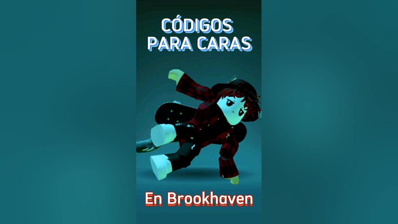 Códigos para caras en BROOKHAVEN #roblox #parati 