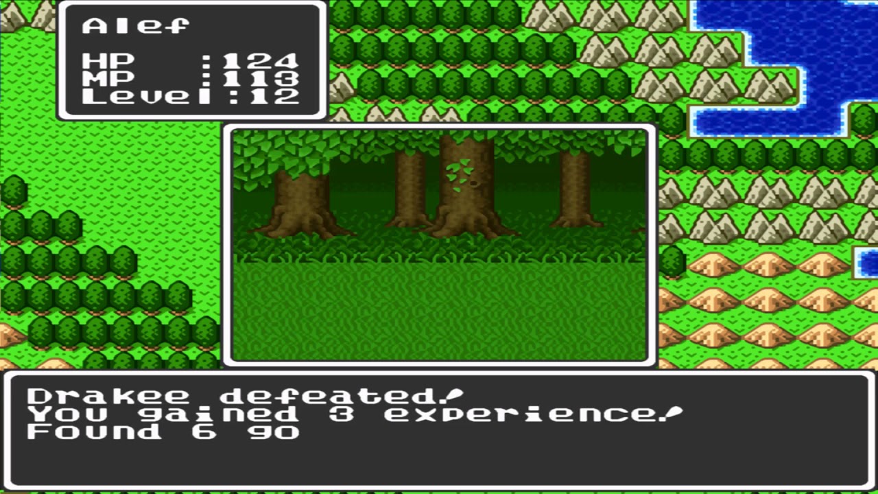 Dragon Quest I 21 Tantegel Vault & Kol (Maira) Fairy Flute YouTube