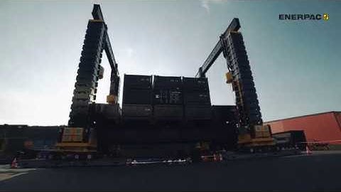 JS250 Jack-up System & SHAS Synchronous Hoist System |  Enerpac Heavy Lifting Technology