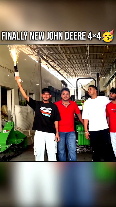 TAKING DELIVERY OF JOHN DEERE 4×4🥳//NISHU DESHWAL#automobile#nishudeshwal#viral#shorts