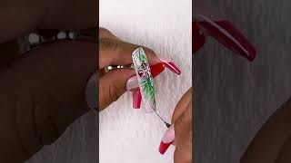 Christmas Party??hand-painted christmas nail art using all tammytaylornails products shorts