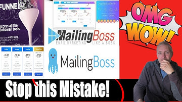 STOP MISTAKE Builderall Mailingboss Help Check Your Links Plus Info