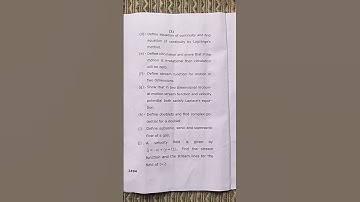 M.SC. FINAL YEAR # MATHEMATICS # DR.RMLAU