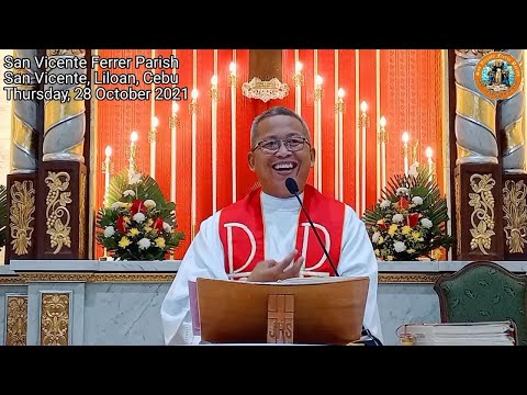 "Ang kahulugan sa aras sa kasal." 10/28/2021 Misa ni Fr. Ciano sa SVFP.