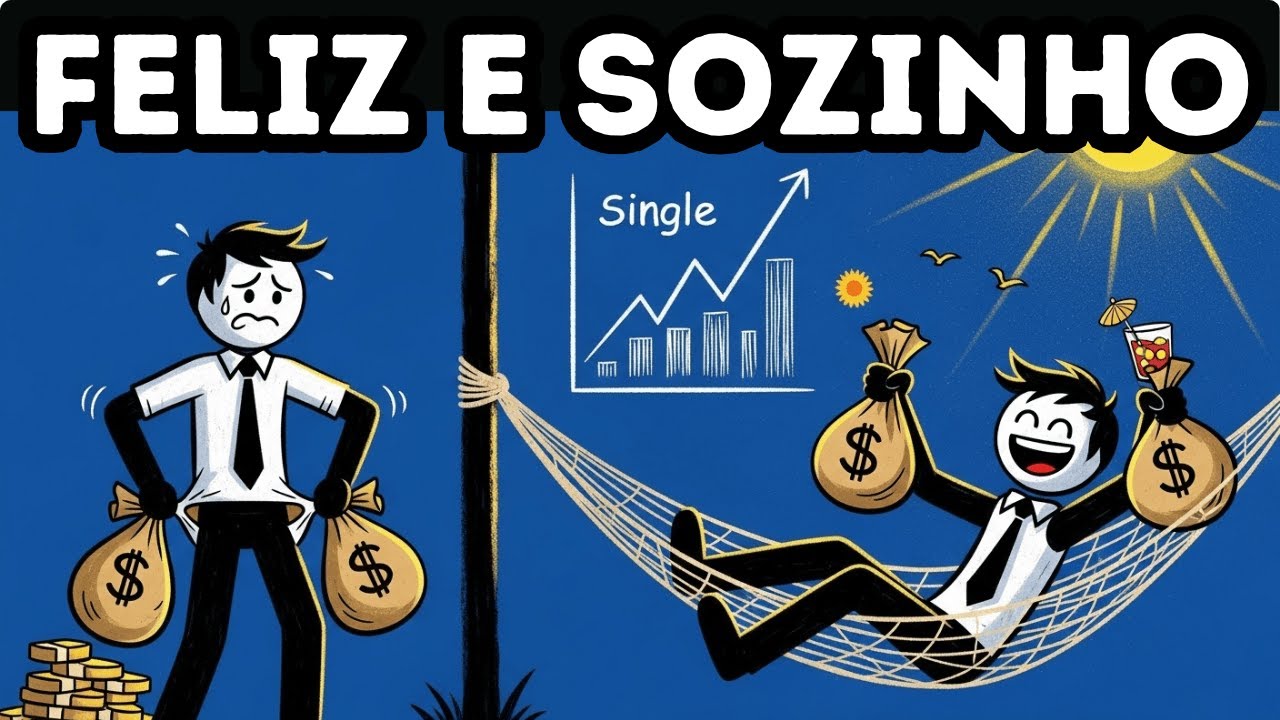 Homens São Mais Felizes Sozinhos: As Estatísticas que a Mídia Não Quer te Mostrar