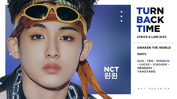 Thumbnail of WayV (威神V) - Turn Back Time (Korean Ver.) (Color Coded Lyrics & Line Distribution) 「 KO-FI REQUEST 」