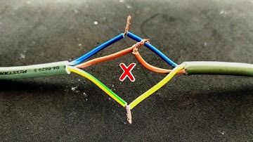 How to connect 3-stranded cables with the same color (phase, neutral, ground)