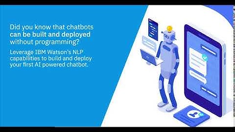Chatbots can be build and deployed without programming using Artificial intelligence
