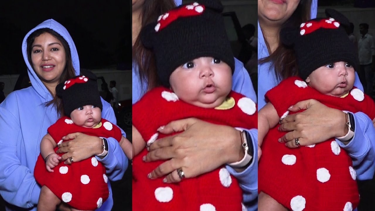 Debina Bonnerjee Daughter Lianna First Time In Public At Vikas Kalantri
