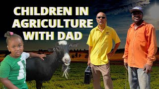 INCLUDING OUR CHILDREN IN AGRICULTURE WITH MR JOHNSON AND HIS KIDS || TALKING GOAT FARMING