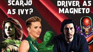 Adam Driver As Magneto? Scarlet Johansen As Poison Ivy? : Travis Told You