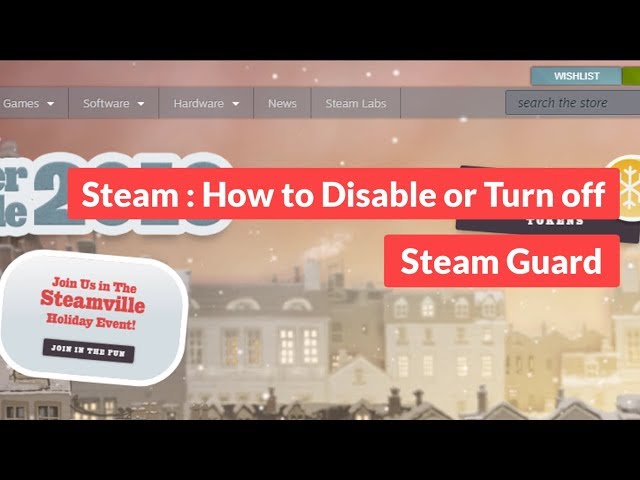 Desativando o Steam Guard em três passos