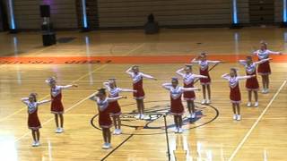 JV Blue 2012 Hello Cheer
