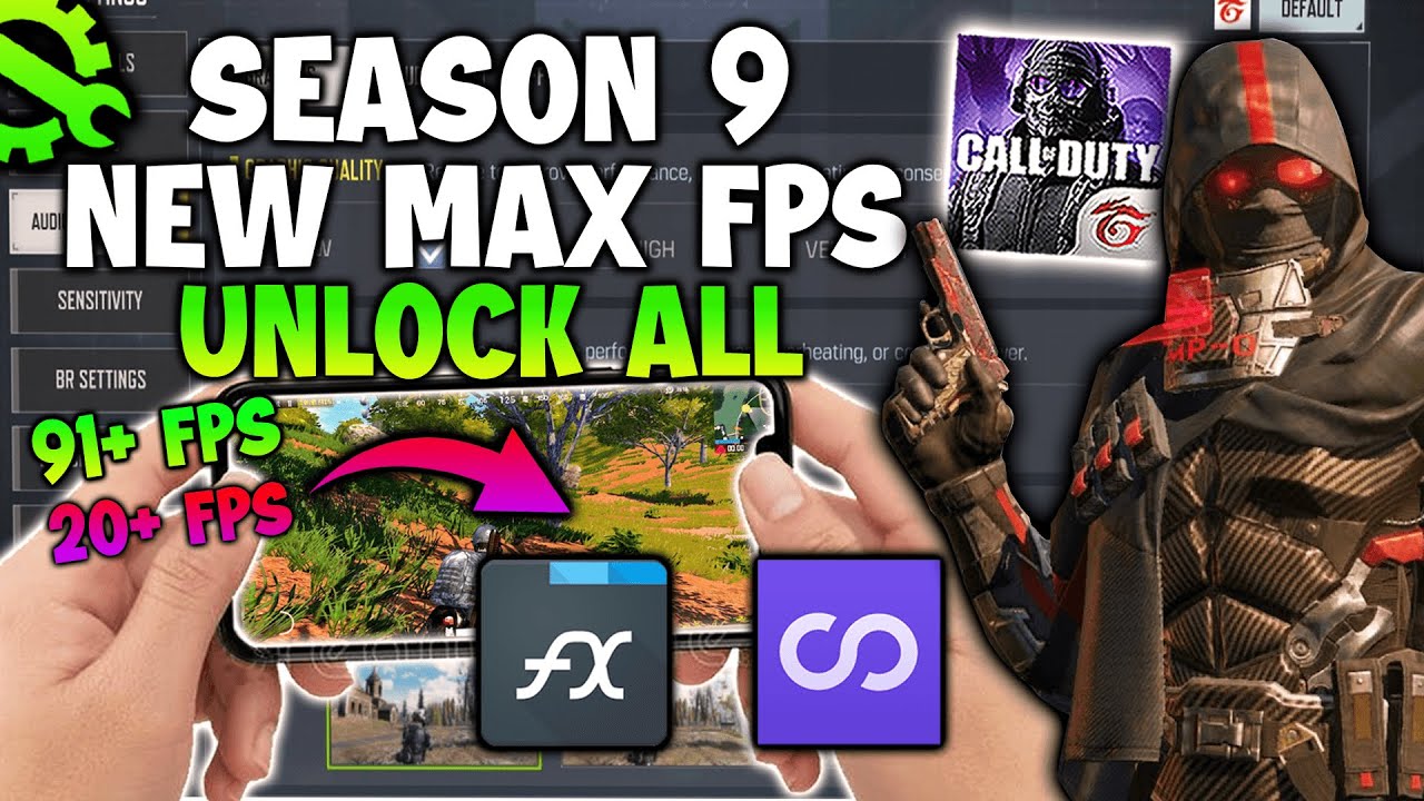 Call Of Duty Mobile SEASON 9 MAX 60FPS | UNLOCK! MAX SETTINGS CODM FIX ...