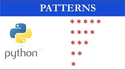 Print Stars In Inverted Right Angle Triangle Shape in Python || My Academy