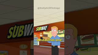 Peter And Subway Ad Cdanaign  Family Guy shorts familyguy subway adcdanaign petergriffen