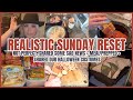REALISTIC SUNDAY RESET WITH ME // MEAL PREP, CLEANING + SAD NEWS
