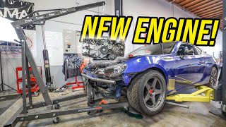 Removing BLOWN FA20 & Getting a New Engine! | BRZ Engine Swap Ep. 1