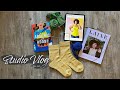 Studio Vlog 120 - Swatching for my new Tank Top & my finished pair of Sweet Vanilla socks