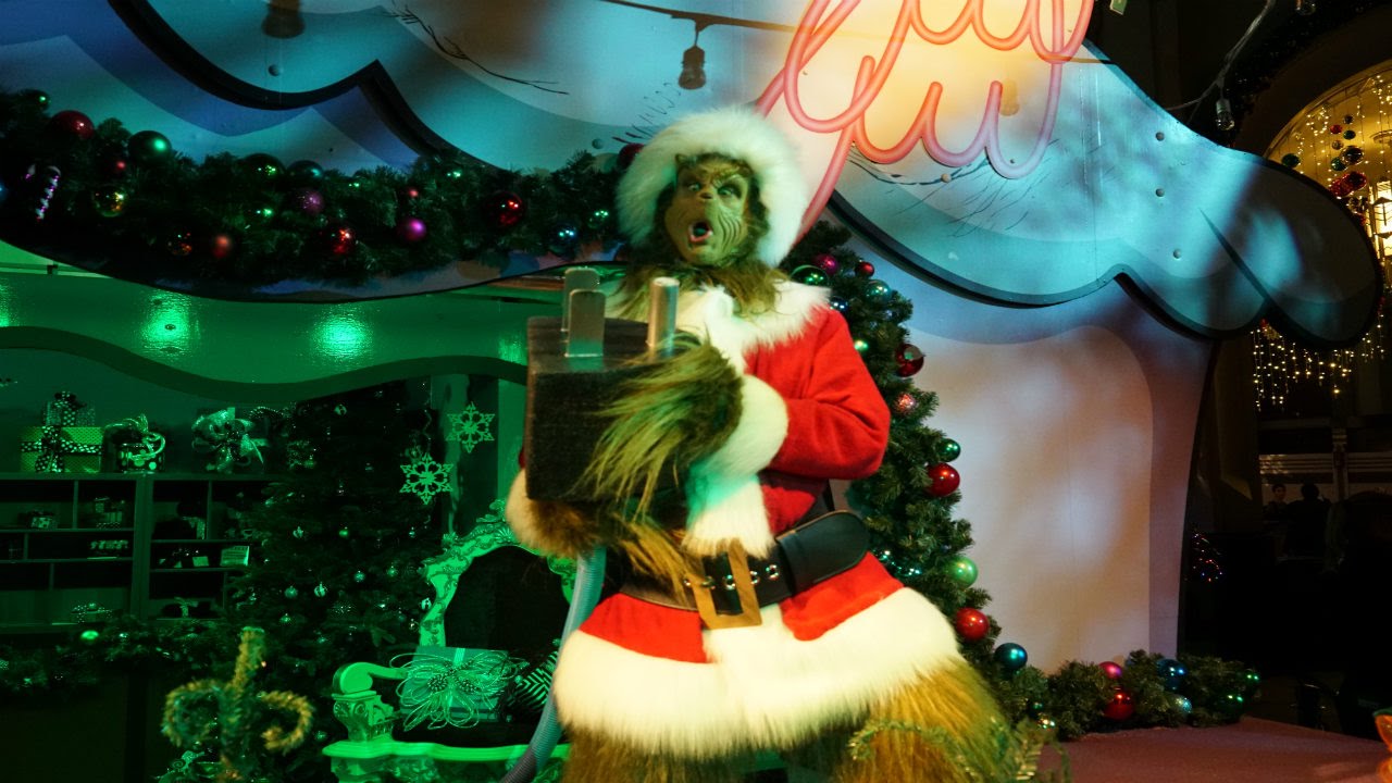 Grinchmas Wholiday Tree Lighting 2015 - Universal Studios Hollywood