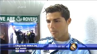 Ronaldos Real Madrid Debut Match..