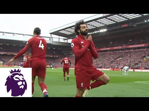 Mohamed Salah curls in unbelievable goal against Chelsea | Premier League | NBC Sports