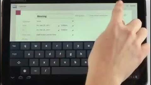 How To Use Your MOTOROLA XOOM.wmv