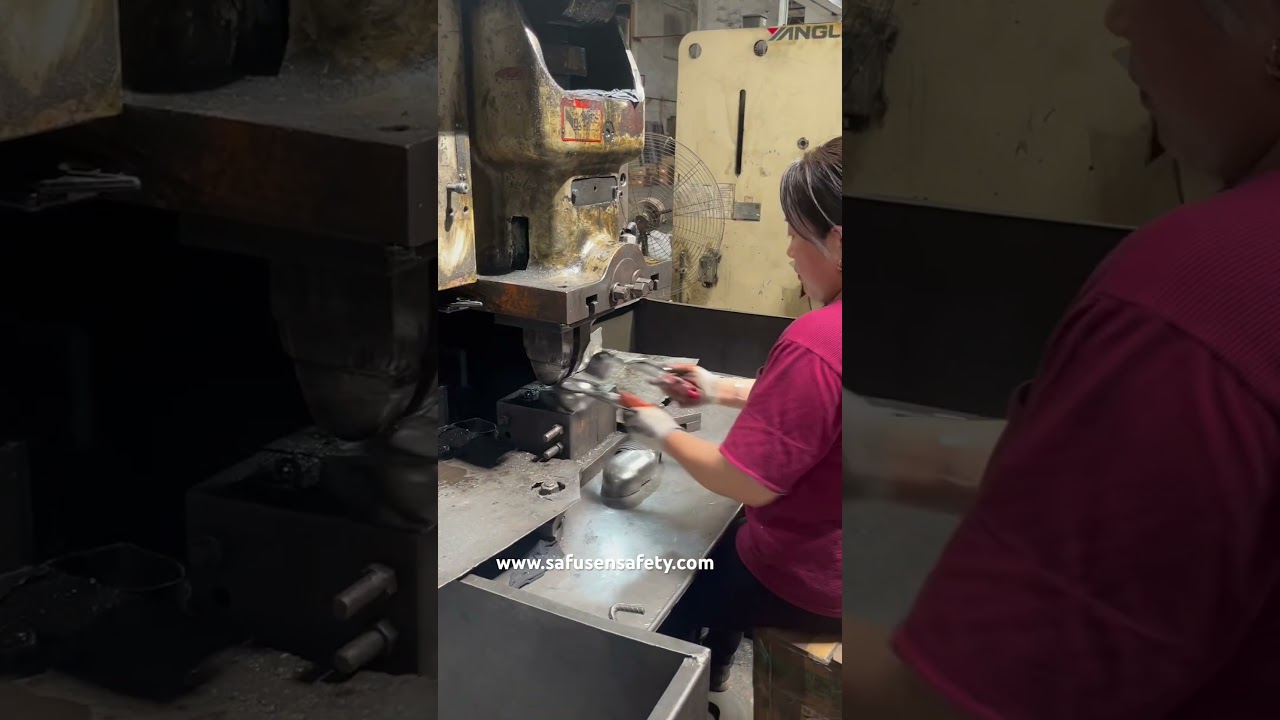 How to make steel toecaps for safety shoes? 