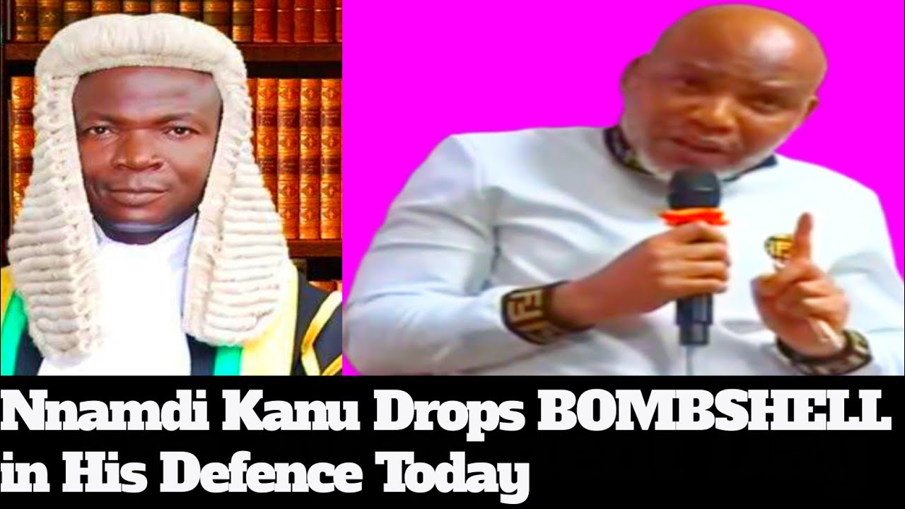 Court ERUPTS as Nnamdi Kanu Drops BOMBSHELL in His Defence Today - YouTube