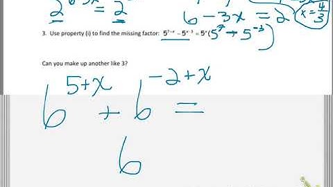4.1 Exponential functions
